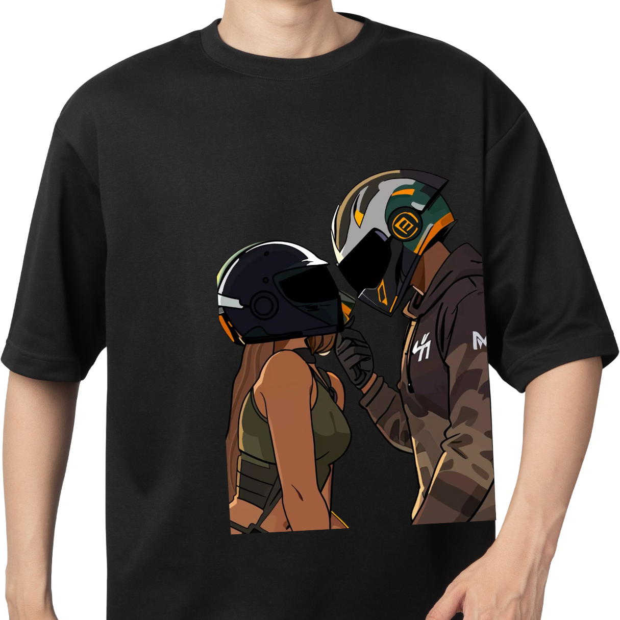 Couple Print Tshirt